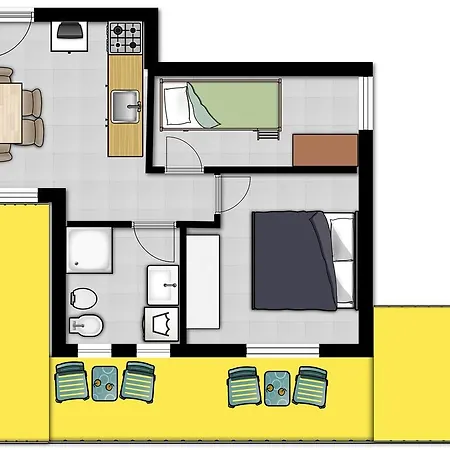 Apartmán Al Cigno *